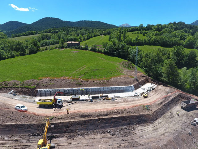 Estabilización de ladera